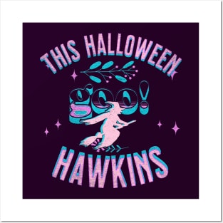 this halloween we go to hawkins. Posters and Art